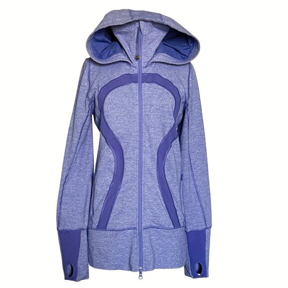 Lululemon Stride Jacket *Brushed Heathered Persian Purple Womens Size 6 - Picture 4 of 12